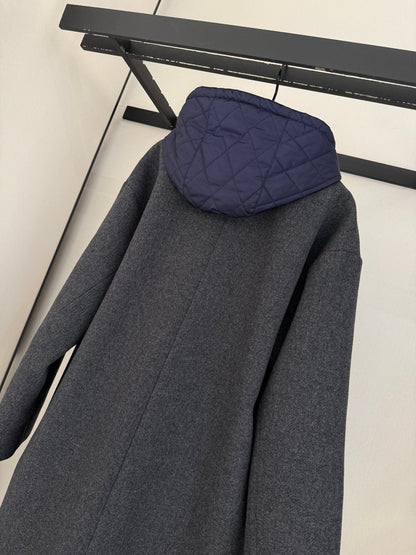 PRADA 25S LONG WOOL COAT 485