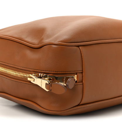 Soft Calf Softy Large Beau Top Handle Bag Cognac