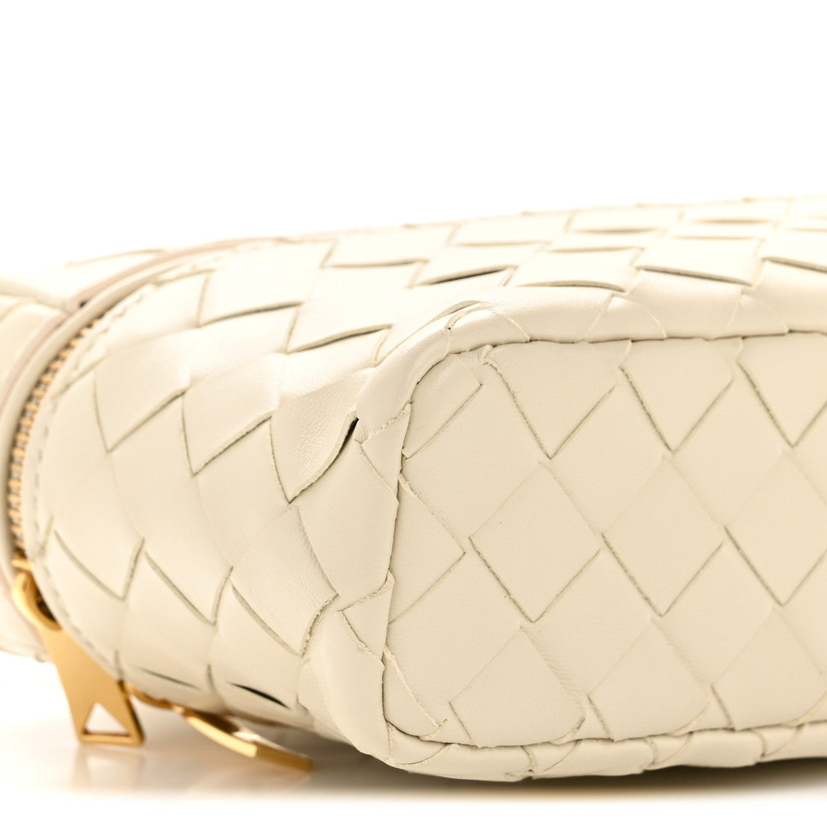 Calfskin Intrecciato Bang Bang Vanity Case Sea Salt