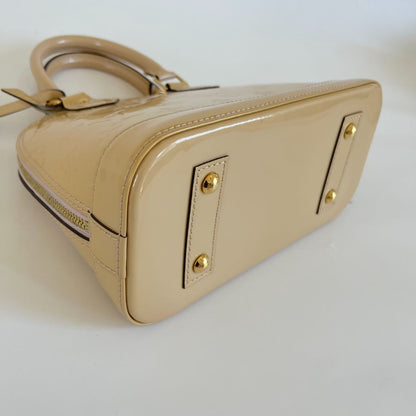 Louis Vuitton vernis monogram alma bb