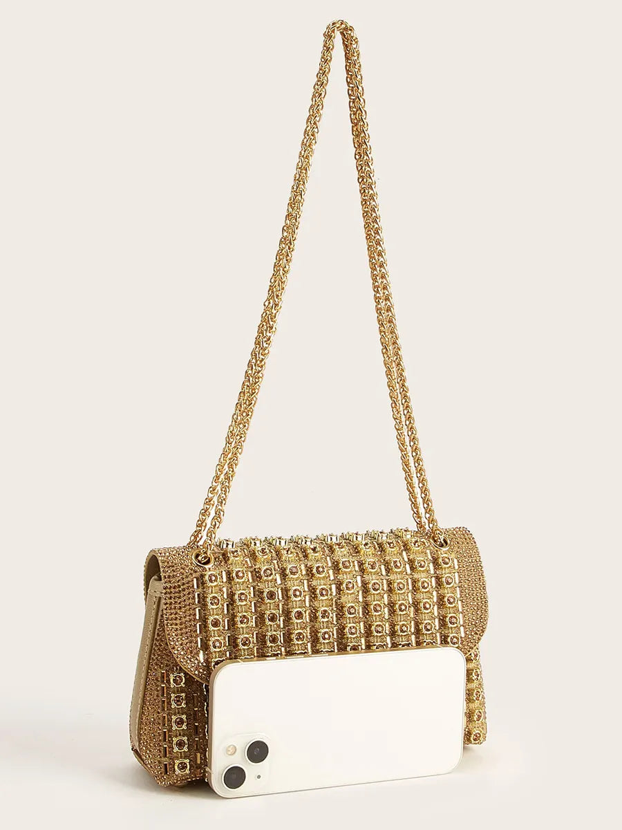 Olive Diamond-Encrusted Handbag
