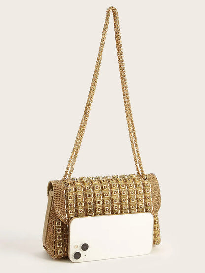 Olive Diamond-Encrusted Handbag