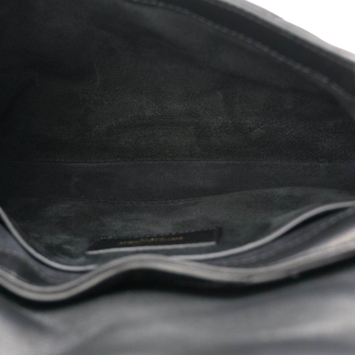 Lambskin Quilted Le 57 Diamond Shoulder Bag Black