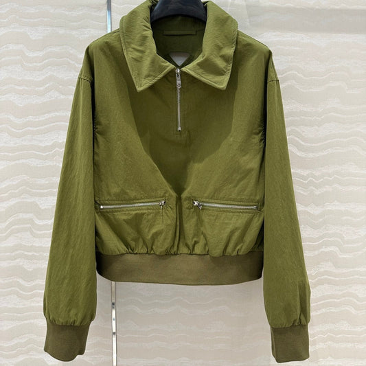 Prada 25 Jacket Green Cotton