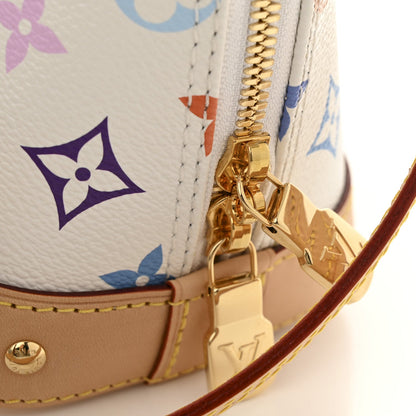 LV x TM Monogram Multicolor Alma BB White