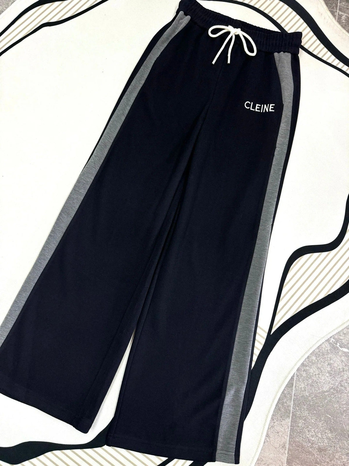 CELINE 25S WIDE-LEG WOOL PANTS