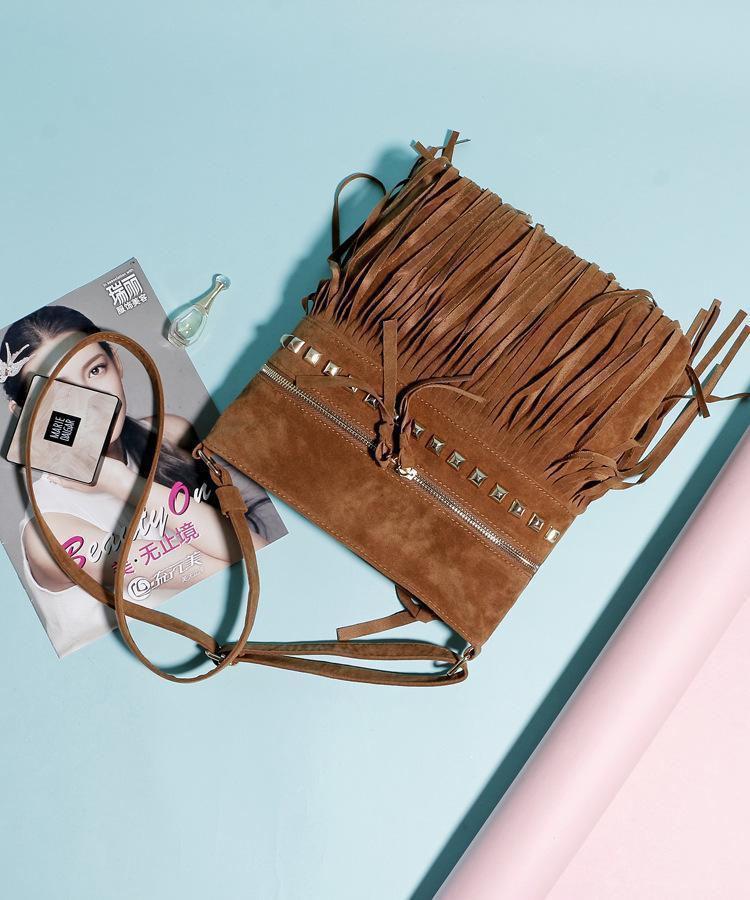 Crossbody Willow Tassel Casual Wild Shoulder Bag
