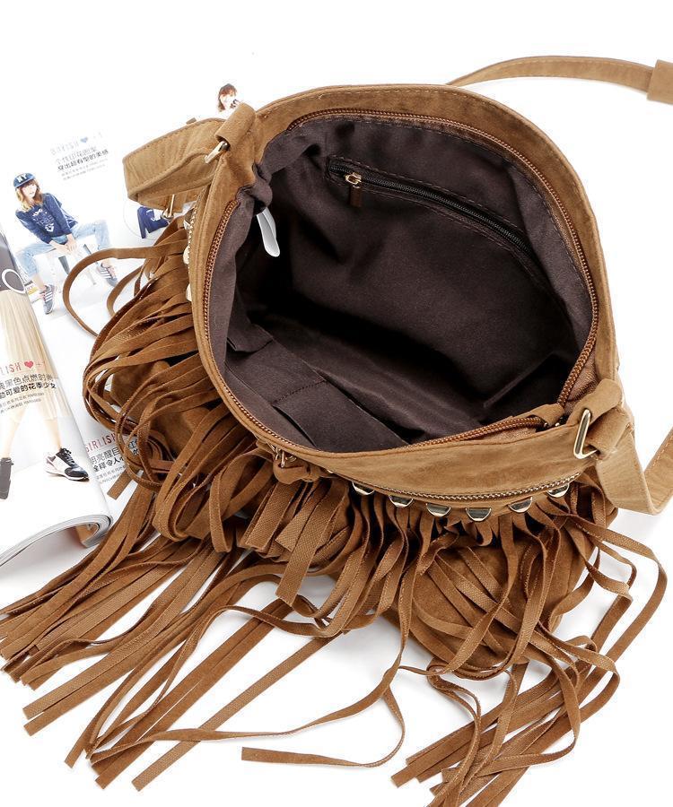 Crossbody Willow Tassel Casual Wild Shoulder Bag