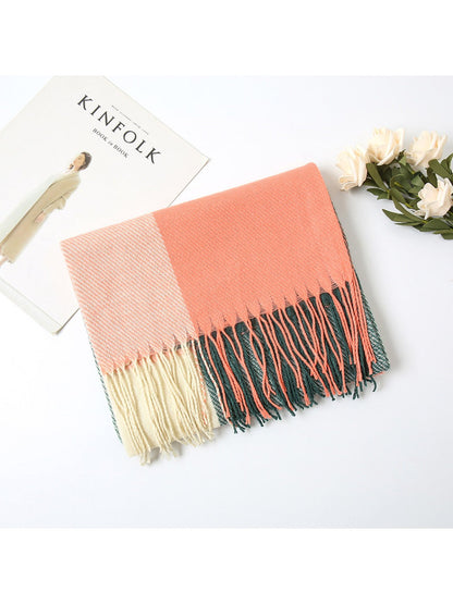 Sscarvii - Winter Scarf with Colorful Plaids