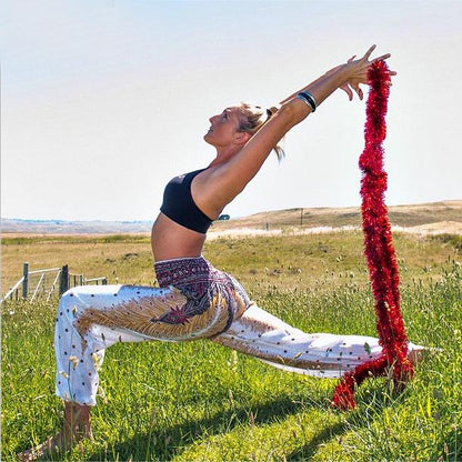 National Style Nepal Dot Seaside Loose Wide-Legged Casual Pants Fitness Exercise Yoga Lantern Pants Women 1