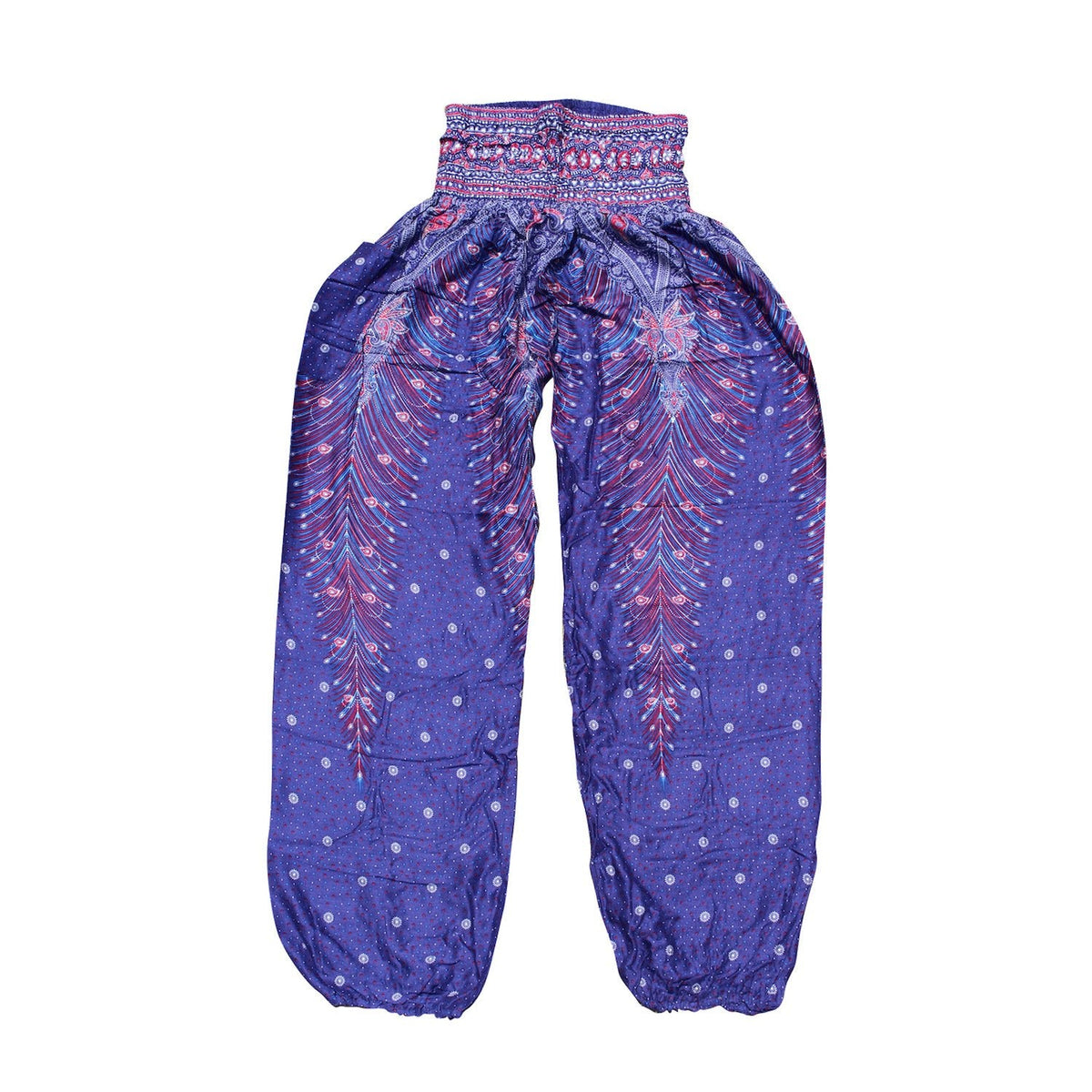 National Style Nepal Dot Seaside Loose Wide-Legged Casual Pants Fitness Exercise Yoga Lantern Pants Women 2