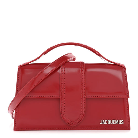 Glazed Calfskin Le Grand Bambino Red