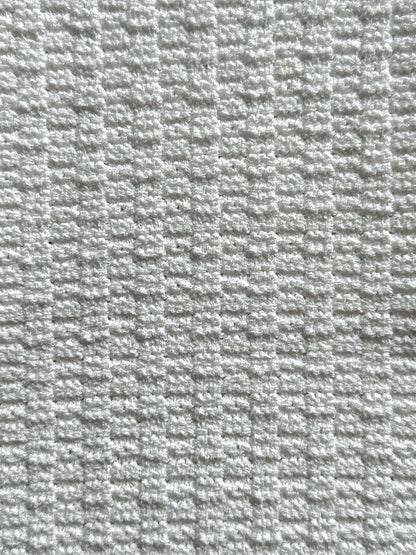 Chanel 25P Mini Skirt White Tweed 237298