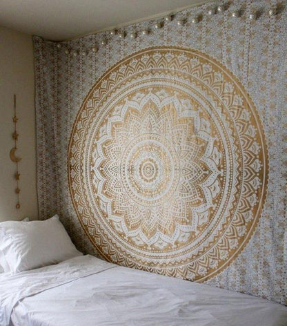 Classical Summer Bohemia Rectangle Shawl Digital Printed Beach Mat