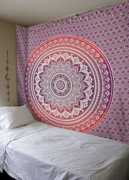 Classical Summer Bohemia Rectangle Shawl Digital Printed Beach Mat