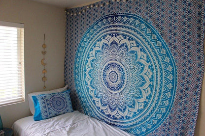 Classical Summer Bohemia Rectangle Shawl Digital Printed Beach Mat
