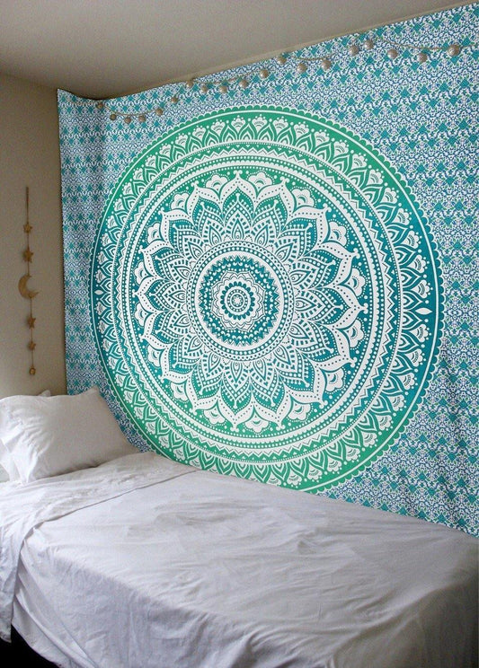Classical Summer Bohemia Rectangle Shawl Digital Printed Beach Mat