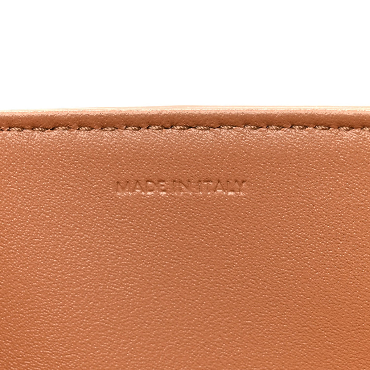Shiny Calfskin Medium Triomphe Bronze