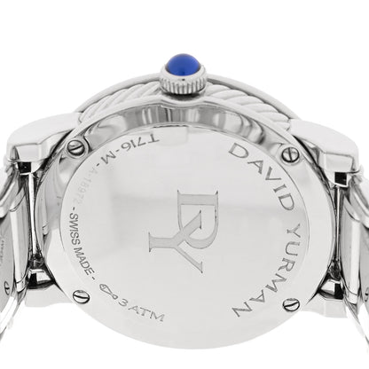 Stainless Steel Diamond Mother of Pearl 38mm Classic Quartz Watch