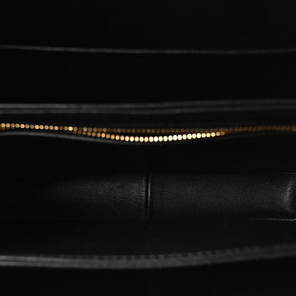 Shiny Calfskin Medium Triomphe Black