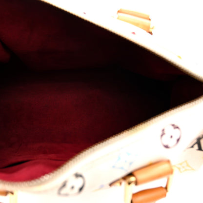 Monogram Multicolor Speedy 30 White