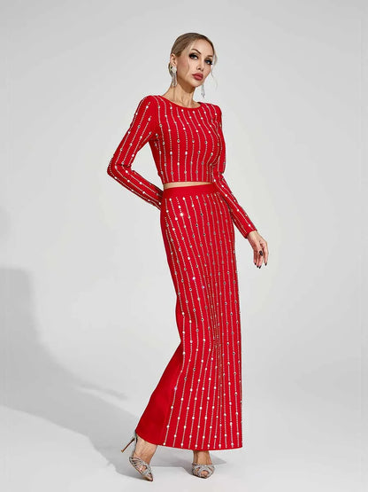 Ariella Diamond Two Piece Set