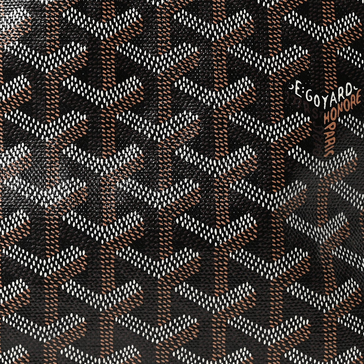 Goyardine Saint Louis PM Black Gold