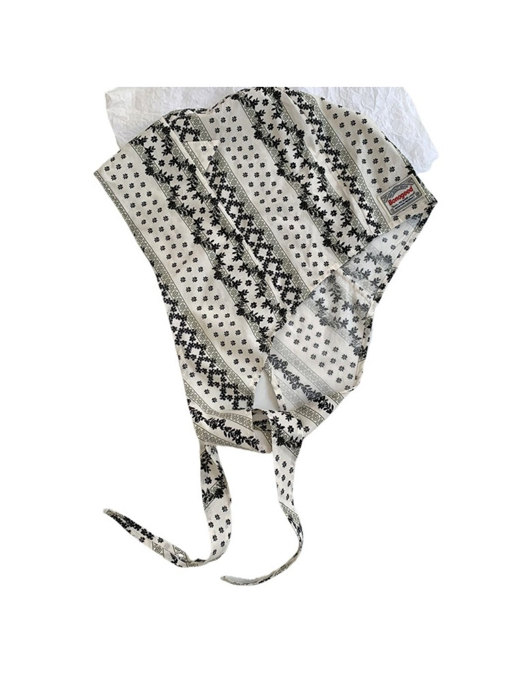 Haila - Fashion Print Hat-shaped Headscarf - Light &amp; Stylish