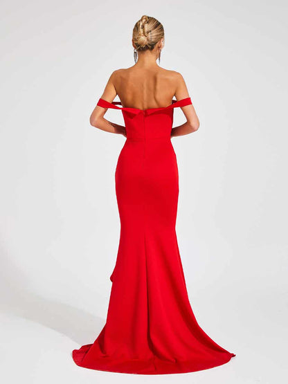 Poppy Maxi Dress In Red