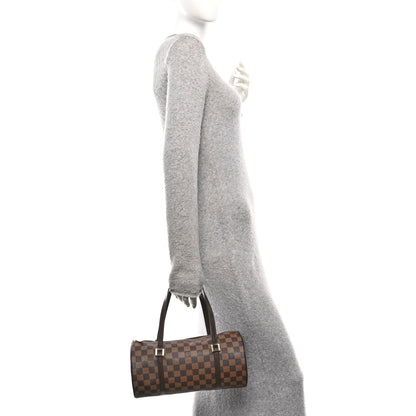 Damier Ebene Papillon 30 With Companion