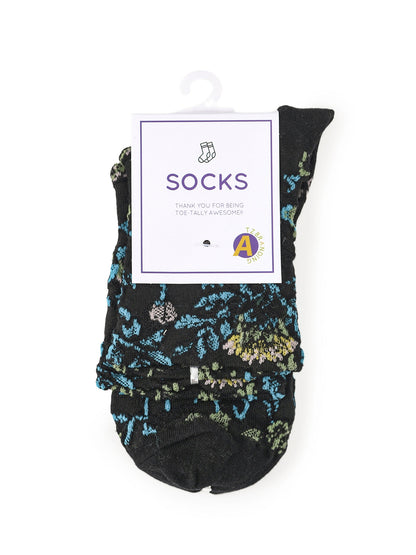 Rufia - 3D Flower Bohemian Women's Socks