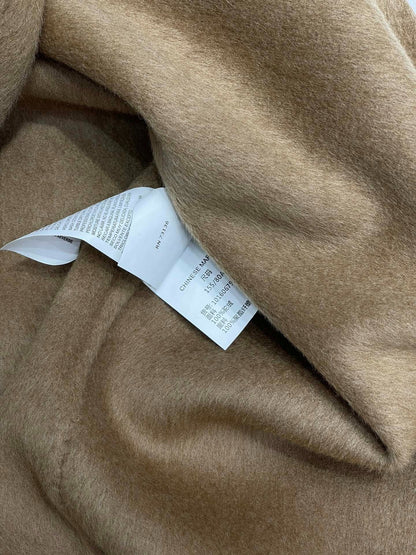 MAX MARA 25S KNITTED NOTCHED-COLLAR COAT 053