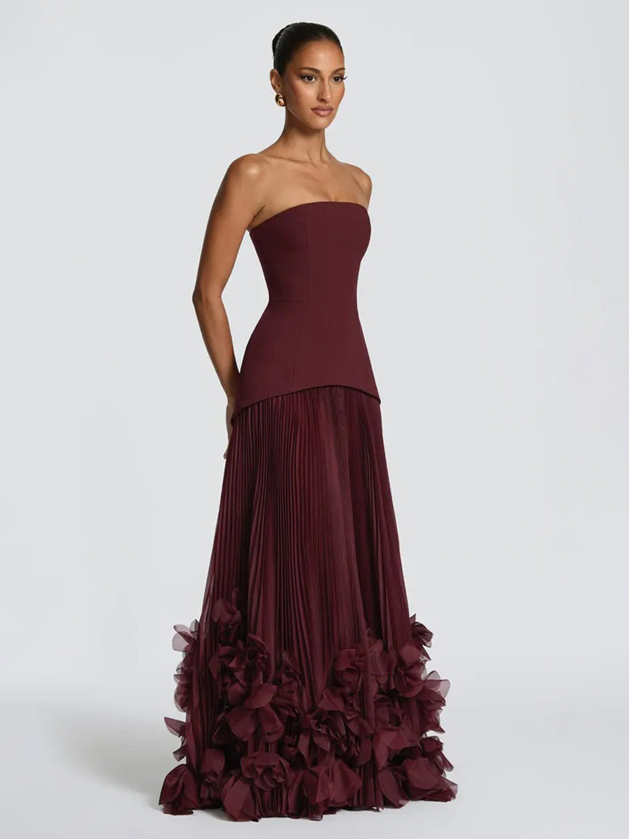 Anais Strapless Maxi Dress