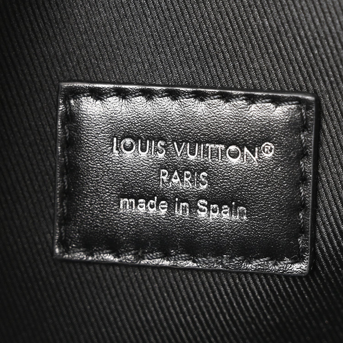 Calfskin Cargo Wearable Wallet Black