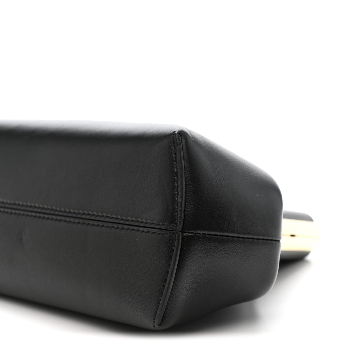 Shiny Nappa Small Fendi First Black