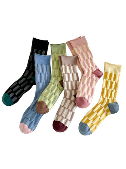 Rufia -  Seamless Mid-Crew Capsule Socks for Women - Fresh &amp; Cute