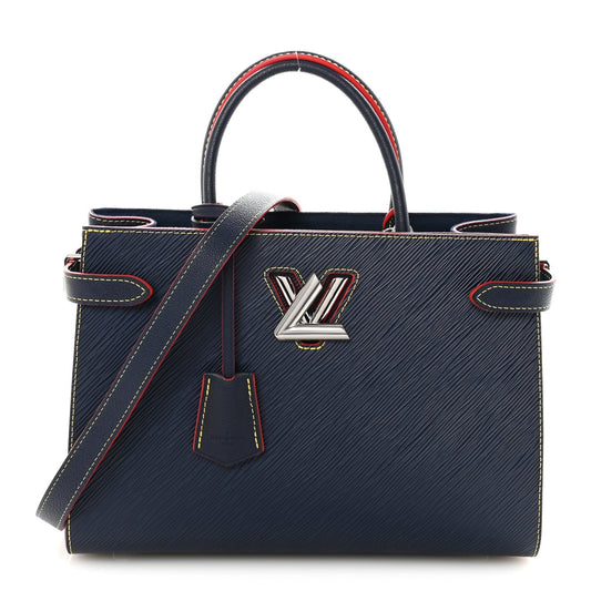 Epi Twist Tote Indigo