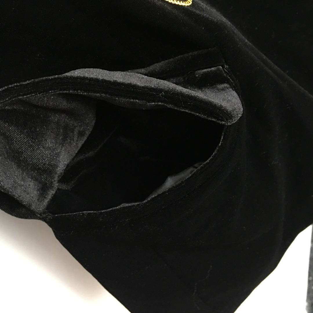 Chanel Long-Sleeve Velvet Blazer