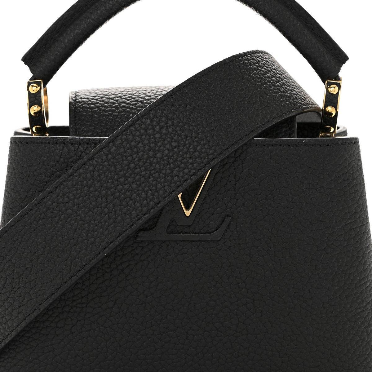 Taurillon Mini Capucines Black