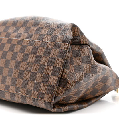 Damier Ebene Odeon Tote MM Black