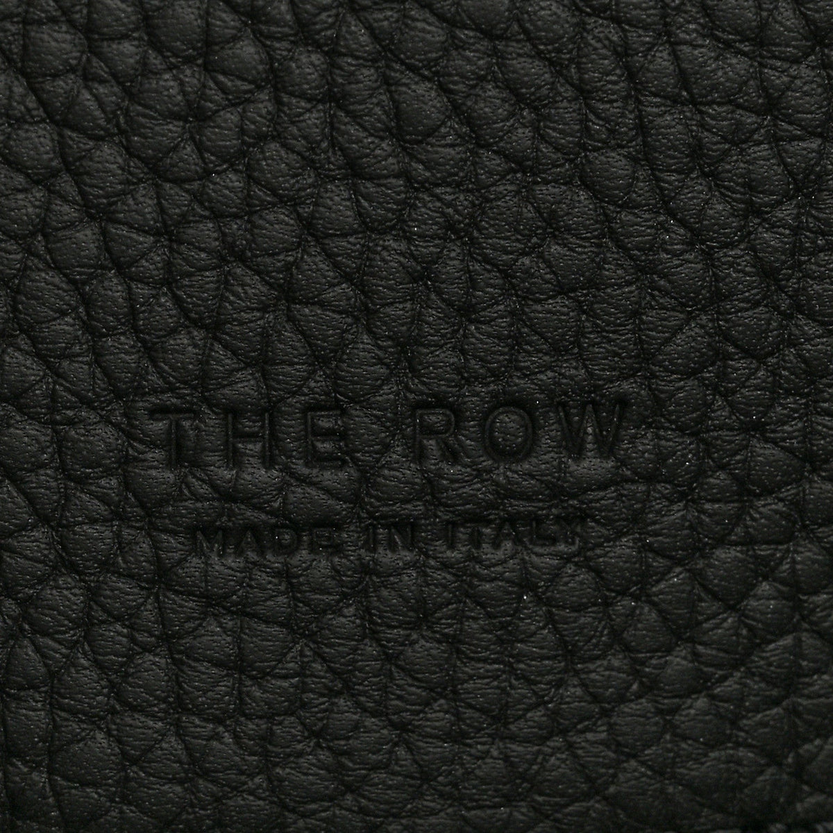 Matte Grained Calfskin Margaux Shoulder 12 Black