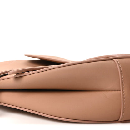 Ultra Matte Calfskin Saddle Bag Blush