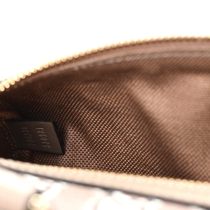 GG Shadow Monogram Ophidia Top Handle Bowler Bag Taupe