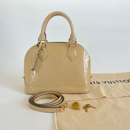 Louis Vuitton vernis monogram alma bb