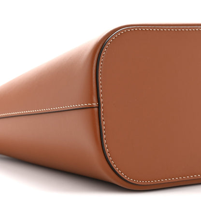 Smooth Calfskin Triomphe Small Louise Bag Tan