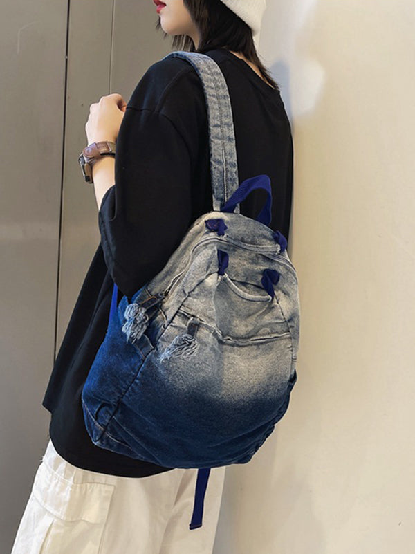 Original Creation Contrast Color Gradient Bags Accessories
