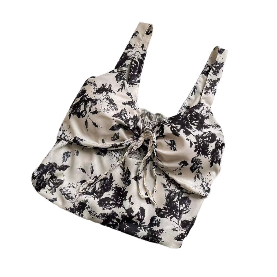 Vesty - Adjustable V-Neck Cami Top - Sweet &amp; Sexy