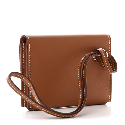 Swift Hermesnap Card Holder Gold