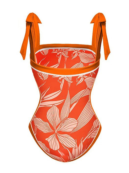 Octavia Floral Print Swimsuit Set