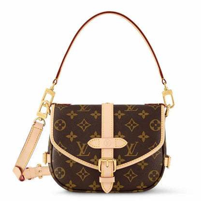 Lo Vu bb series, saddle bag, double shoulder straps
